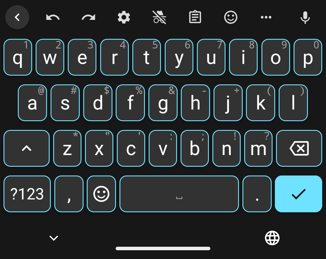 screenshot of the Flynn variant's ABC mode